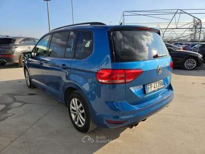 Volkswagen Touran Touran 2015 2.0 tdi Business TETTO - FP412BW Blu/Azzurro usata Basiliano