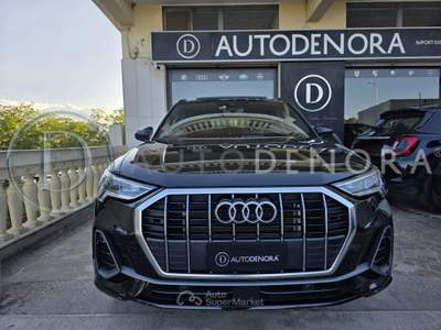 Audi Q3 S tronic line edition#AUTO#LED#PELLE#TETTO#CAM360#CARPLAY Nero usata Altamura