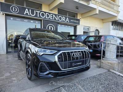 Audi Q3 S tronic line edition#AUTO#LED#PELLE#TETTO#CAM360#CARPLAY Nero usata Altamura