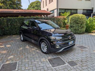 Volkswagen T-Cross 1.6 tdi Style 95cv dsg Nero usata Cairate