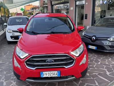 Ford EcoSport 1.5 ecoblue ST-Line Black Edition s&s 100cv my19 Rosso usata Lesmo
