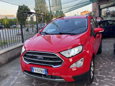 Ford EcoSport 1.5 ecoblue ST-Line Black Edition s&s 100cv my19 Rosso usata Lesmo