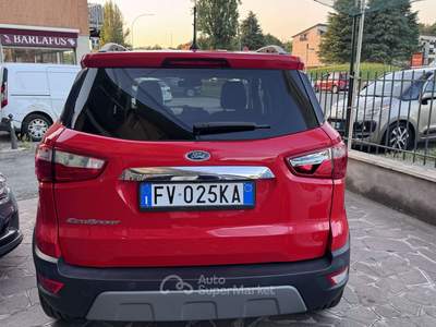 Ford EcoSport 1.5 ecoblue ST-Line Black Edition s&s 100cv my19 Rosso usata Lesmo