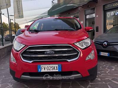 Ford EcoSport 1.5 ecoblue ST-Line Black Edition s&s 100cv my19 Rosso usata Lesmo