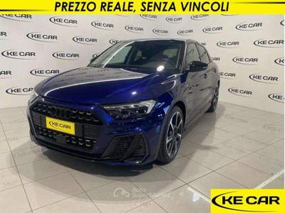 Audi A1 30 TFSI S tronic Identity Black-GAR. 04/2029 Blu/Azzurro usata Mirano