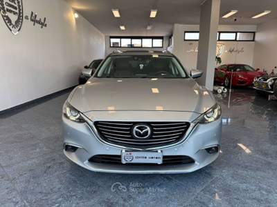 Mazda 6 Wagon 2.2 awd 175cv 6at Uniprop Head-Up Navi Grigio usata Giugliano in Campania
