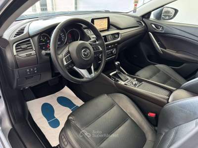 Mazda 6 Wagon 2.2 awd 175cv 6at Uniprop Head-Up Navi Grigio usata Giugliano in Campania