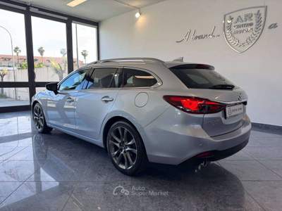 Mazda 6 Wagon 2.2 awd 175cv 6at Uniprop Head-Up Navi Grigio usata Giugliano in Campania