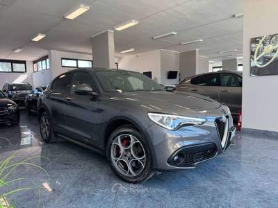 Alfa Romeo Stelvio 2.2 t Q4 210cv auto Pelle Tetto Full Da Vetrina Grigio usata Giugliano in Campania