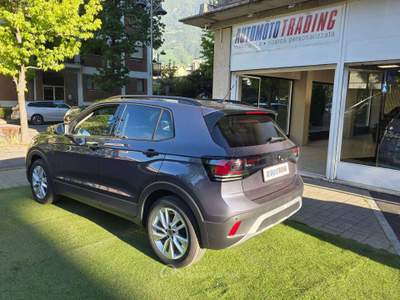 Volkswagen T-Cross T-Cross 1.0 tsi Edition Plus 95cv Grigio usata Aosta