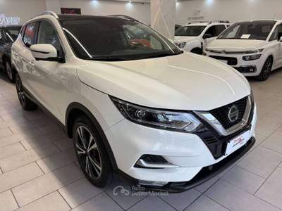 Nissan Qashqai 1.5 dci N-Connecta 115cv dct *FULL OPTIONAL* Bianco usata Roma