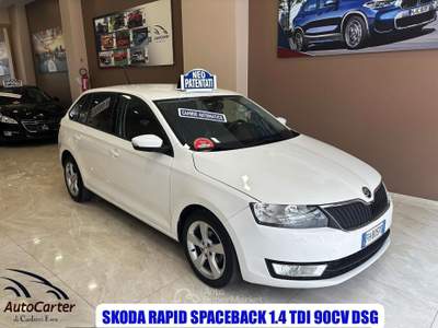 Skoda Rapid 1.4 TDI 90CV *cambio autom**PERFETTA Bianco usata Gravina in Puglia