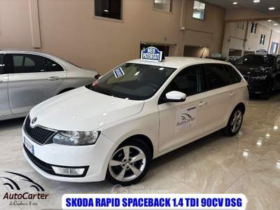 Skoda Rapid 1.4 TDI 90CV *cambio autom**PERFETTA Bianco usata Gravina in Puglia