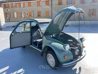 Citroen 2CV 2CV6 0.6  18 Cv 1963 Verde usata Genova
