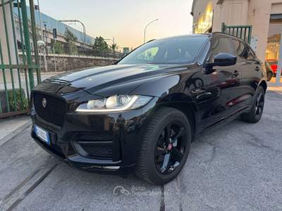 Jaguar F-Pace 2.0d i4 R-Sport awd 180cv auto my19 PREZZO REALE Nero usata Genova