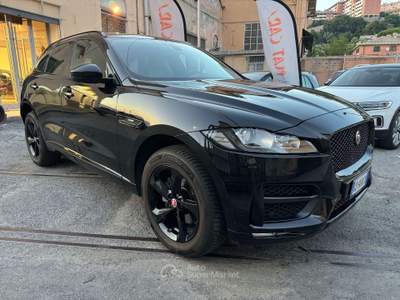 Jaguar F-Pace 2.0d i4 R-Sport awd 180cv auto my19 PREZZO REALE Nero usata Genova