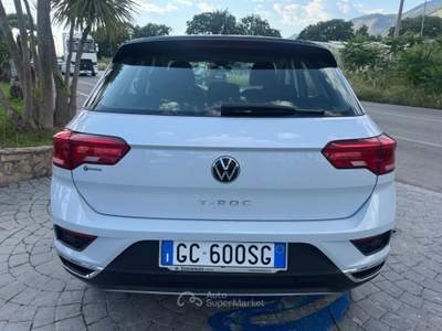 Volkswagen T-Roc Style BlueMotion Technology Bianco usata Aquino