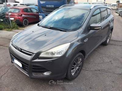 Ford Kuga 4WD Powersh.Titanium DPF CAMBIO DA RIPRISTINARE!!!!! Grigio usata Ferrara