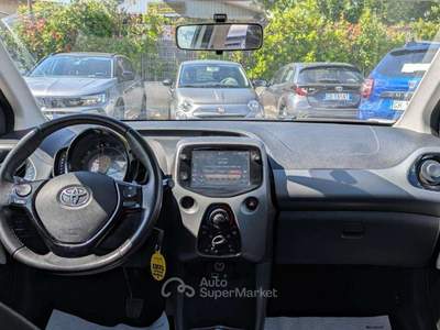 Toyota Aygo 1.0cc 72cv - CAMBIO AL VOLANTE Bianco usata Roma