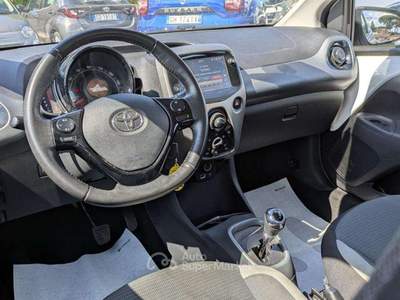 Toyota Aygo 1.0cc 72cv - CAMBIO AL VOLANTE Bianco usata Roma