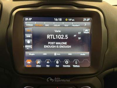 Jeep Renegade 1.3 T4 DDCT 150cv Limited - AUTOMATICA - GOMME 4 STAGIONI Nero usata Meda