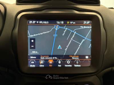 Jeep Renegade 1.3 T4 DDCT 150cv Limited - AUTOMATICA - GOMME 4 STAGIONI Nero usata Meda