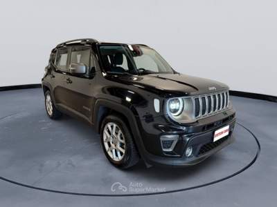 Jeep Renegade 1.3 T4 DDCT 150cv Limited - AUTOMATICA - GOMME 4 STAGIONI Nero usata Meda