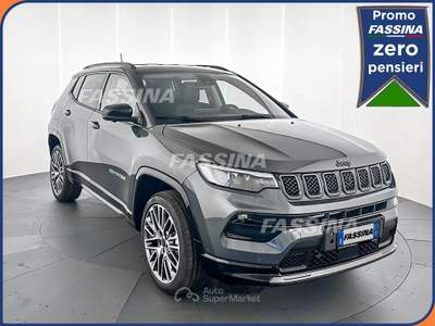 Jeep Compass 1.5 Turbo MHEV T4 Summit DDCT Grigio usata Milano