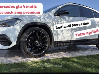 Mercedes-Benz GLA GLA 200 d Automatic 4MATIC Premium AMG LINE Bianco usata Alonte