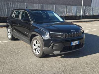 Jeep Avenger ice altitude 1.2 100cv Nero usata Fisciano