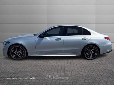 Mercedes-Benz Classe C C 220 d mhev amg line advanced 4matic 197cv auto Argento usata Cuneo