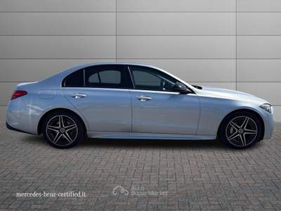Mercedes-Benz Classe C C 220 d mhev amg line advanced 4matic 197cv auto Argento usata Cuneo