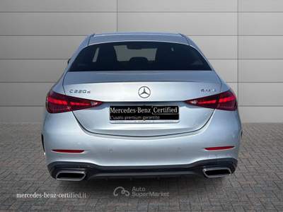 Mercedes-Benz Classe C C 220 d mhev amg line advanced 4matic 197cv auto Argento usata Cuneo