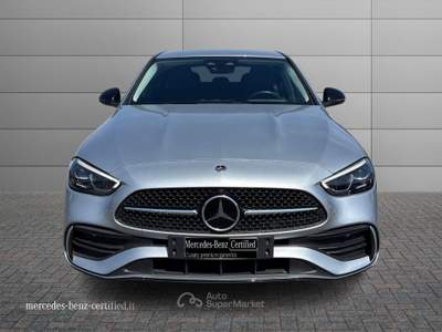 Mercedes-Benz Classe C C 220 d mhev amg line advanced 4matic 197cv auto Argento usata Cuneo