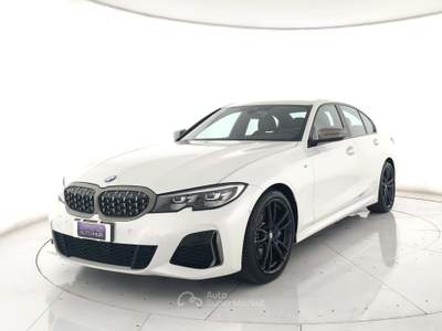 BMW Serie 3 340d M340d mhev 48v xdrive auto c.19"+camera Bianco usata Ghedi