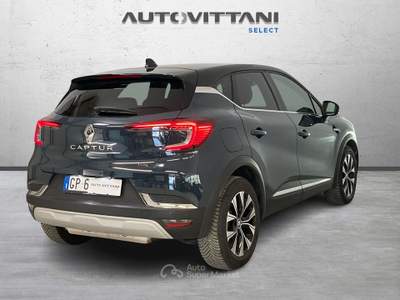 Renault Captur Captur 1.6 E-TECH Plug-in Hybrid 160cv Techno Auto Blu/Azzurro usata Como