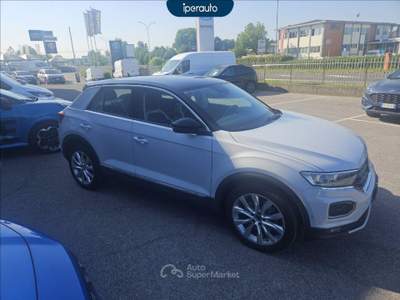 Volkswagen T-Roc T-roc 2.0 tdi advanced 4motion dsg Bianco usata Bergamo
