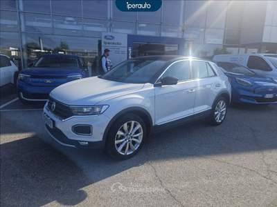 Volkswagen T-Roc T-roc 2.0 tdi advanced 4motion dsg Bianco usata Bergamo