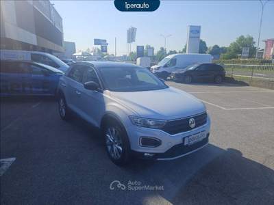 Volkswagen T-Roc T-roc 2.0 tdi advanced 4motion dsg Bianco usata Bergamo