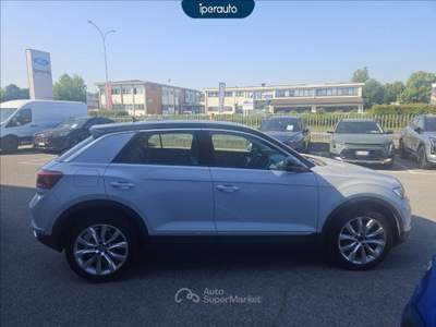 Volkswagen T-Roc T-roc 2.0 tdi advanced 4motion dsg Bianco usata Bergamo