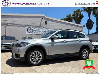 BMW X1 X1 sDrive18d Business Grigio usata Cagliari