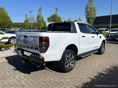 Ford Ranger Ranger 2.0 ECOBLUE aut.213CV DC Wildtrack 5pt Bianco usata Scurelle