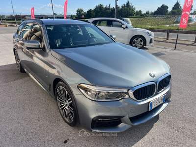 BMW Serie 5 520d 520d xDrive Touring Msport IVA ESPOSTA Grigio usata Cherasco