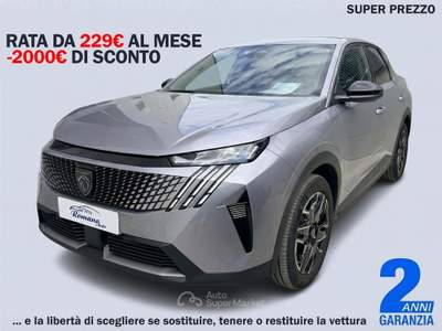 Peugeot 3008  1.2 hybrid Allure 145cv e-dcs6 Grigio usata Sant'Anastasia