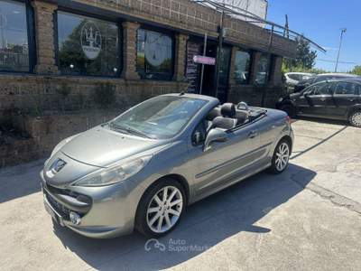 Peugeot 207 16V VTi 120CV CC Roland Garros Argento usata Roma