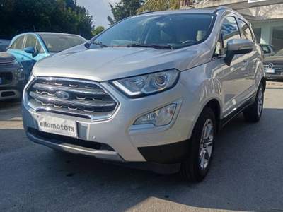 Ford EcoSport 1.5 TDCi 100 CV S&S ST-Line Plus Argento usata Modica