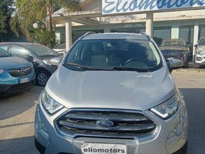 Ford EcoSport 1.5 TDCi 100 CV S&S ST-Line Plus Argento usata Modica