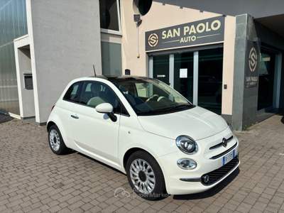 Fiat 500 500 1.2 Lounge NEOPATENTATI Bianco usata San Paolo d'Argon Fiat 500 500 1.2 Lounge NEOPATENTATI Bianco usata San Paolo d'Argon