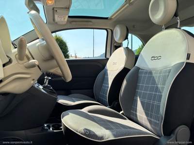 Fiat 500 500 1.2 Lounge NEOPATENTATI Bianco usata San Paolo d'Argon