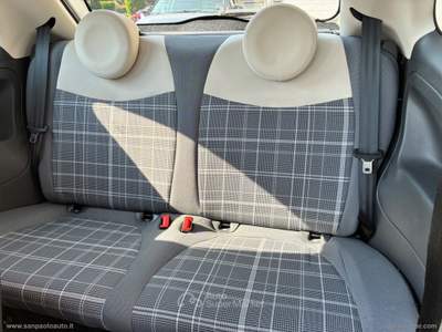 Fiat 500 500 1.2 Lounge NEOPATENTATI Bianco usata San Paolo d'Argon